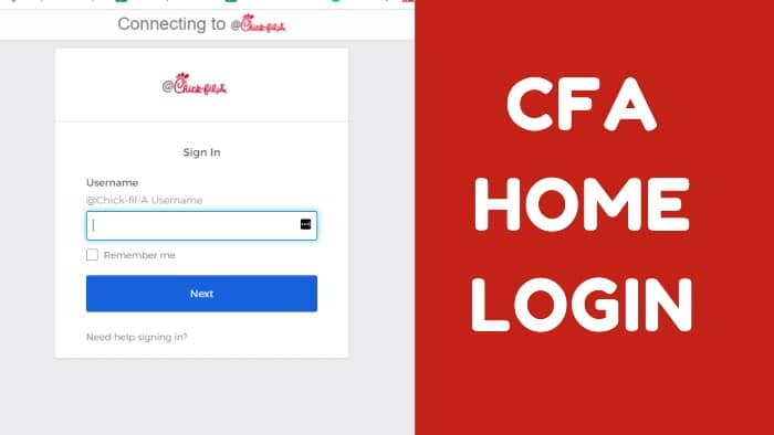 cfahome login