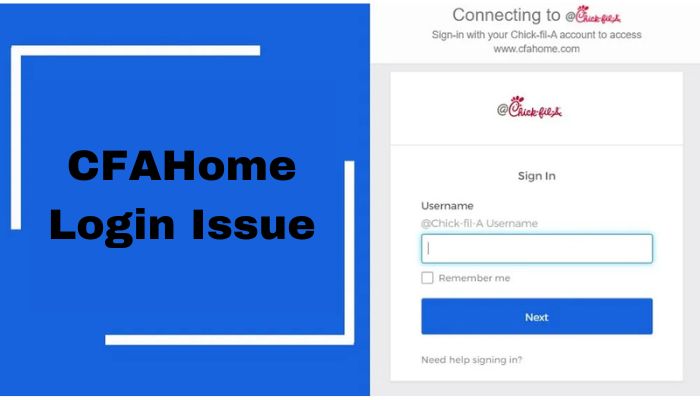 Login Issues on CFAHome